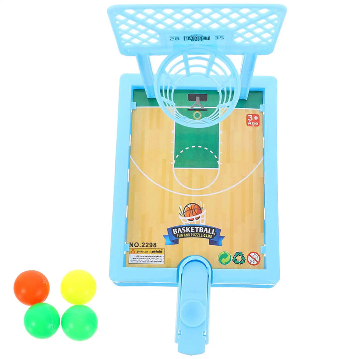Mini Desktop Basketball Game Stand Double Finger Slingshot Shooting Machine Children's Parent-Child Interactive Educational Toys - MEACAOFG