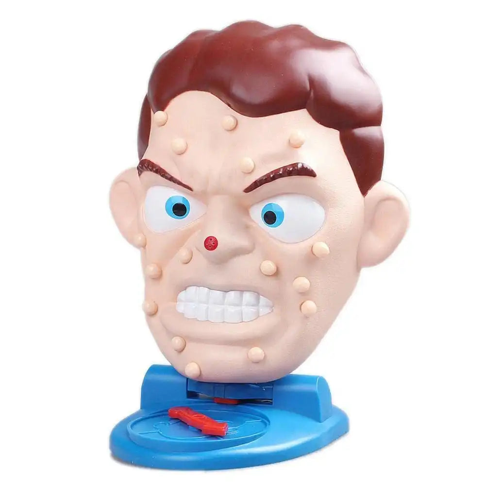 Novelty toys simulation face squeeze pimple toys popping pimples parent-child board games funny family party games - MEACAOFG