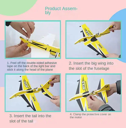 Spring trip toys picnic play not tired of 11 years old campus entrance small 12 park rechargeable aircraft boys children outdoor - MEACAOFG